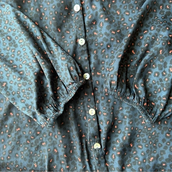 ANTHROPOLOGIE Dolan  Marilyn Leopard Print Top - Picture 8 of 14